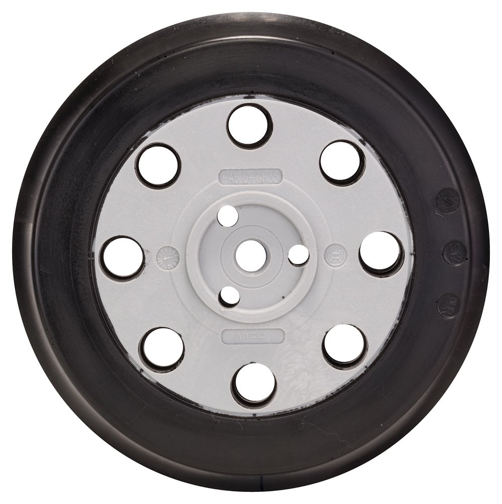 Bosch 1x Sanding Pad (Paint, Plaster, Ø 125 mm, 8 Hole, Soft, Accessoires Random Orbital Sanders)