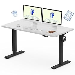 FLEXISPOT EN1 Whole-Piece Standing Desk, 55 x 28