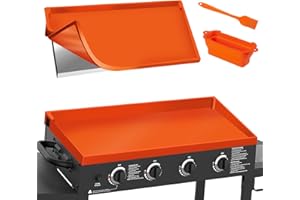 DWNKOVE Silicone Griddle Cover for Blackstone 36 Inch Full Wrap-Around Protection, Heavy-Duty Food Grade Silicone Griddle Mat, All Season Cooking Surface Protective Grill Mat with Accessories