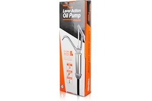 TERA PUMP Lever Action Pump Compatible with 2 inch Bung 15 to 55 Gallon Drum Barrels