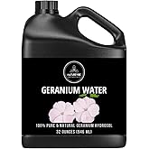 Naturevibe Botanicals Geranium Water 32 Ounces | 100% Pure and Natural | Great for Skin Care and Hair Care