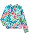 Gymboree Girls' Long Sleeve Pinapple Print Rashguard Top