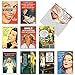 10 ‘Office Beauties Birthday Assortment' Cards w/ Envelopes, Funny Greeting Cards, Birthday Cards for Friends, Family, Women, Vintage Stationery Note Cards 4.63 x 6.75 inch A1244
