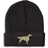 Beanies for Men Golden Retriever Dog Pets Skull Cap Winter Hats Women Acrylic One Size