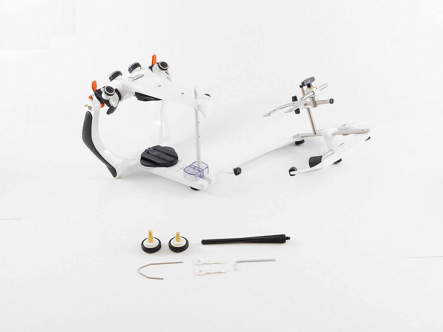 A7 Plus Type Dental Articulator With Face Bow - High Precision Semi-Adjustable Lab Articulator
