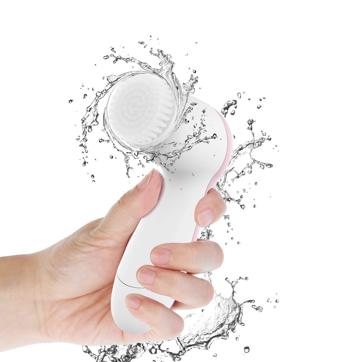Facial Cleansing Brush, CLSEVXY Waterproof Face Spin Brush with 7 Exfoliating Brush Heads for Gentle Exfoliation and Deep Scrubbing, Removing Blackhead, Massaging: Beauty