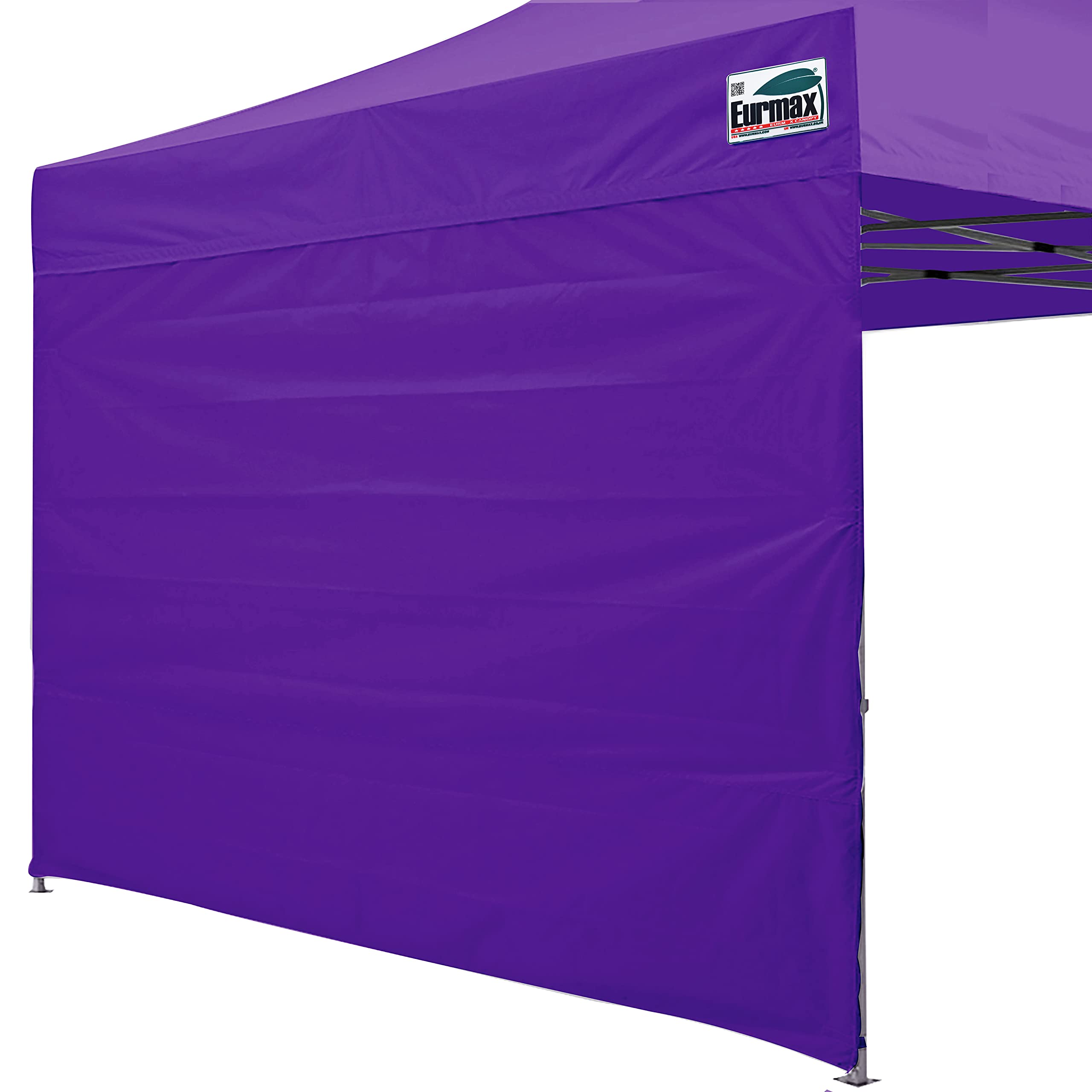 Eurmax USA Instant Canopy SunWall Tent Sidewalls for 10x10 Pop Up Canopy Tent,1 Pack Sidewall Only (Purple)