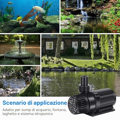 Forever Speed ECO Garden Pond Pumps - Pond & Filter Pumps - 10000L/H, 90W
