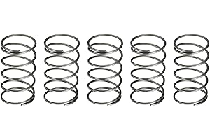 uxcell 5Pcs Compression Spring, 25mm OD, 1.6mm Wire Size, 45mm Free Length, Spring Steel Construction Extended Mechanical Com