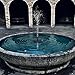 CINOTON Solar Fountain, Solar Powered Bird Bath Pump 1.4W Floating Solar Panel Fountain Water Pumps Kit Outdoor Birdbath Water Fountain Pump for Pond, Pool, Patio and Garden Decoration