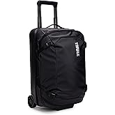 Thule Chasm Wheeled Carry-On Duffel, Black