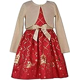 Bonnie Jean Girls Christmas Holiday Special Occasion Party Nutcracker Dress