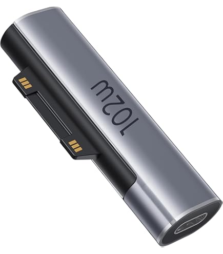 SurfacePro4 Windows11+ChromeOS系 Type-C充電 Amazon.com: Surface Connector to USB-C Charging Adapter, DC15V