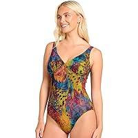 Kiniki Dames Tan Through Strand Sarong - Paradise Green