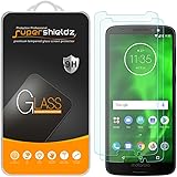 [2-Pack] Supershieldz for Motorola Moto G6 Tempered Glass Screen Protector, Anti-Scratch, Bubble Free, Lifetime Replacement Warranty