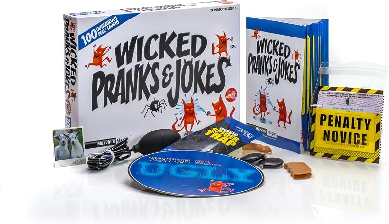 Marvin's Magic Wicked Pranks & Jokes Collection 8+ Selfie Squirter