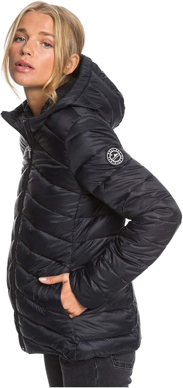 Femme Coast Road Hooded Coupe-vent, Noir - Anthracite, M EU