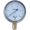 Kodiak Controls KC25-5# Low Pressure Gauge 5 PSI