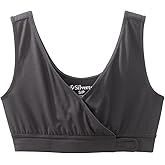 Silverts Front Closure Bra - Comfortable Adaptive Front Clasp Bra for Elderly - Wide Straps, Underwire & Padding Free