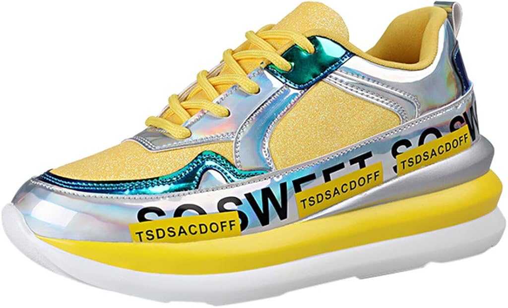 colorful chunky sneakers