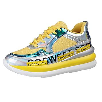 platform colorful sneakers