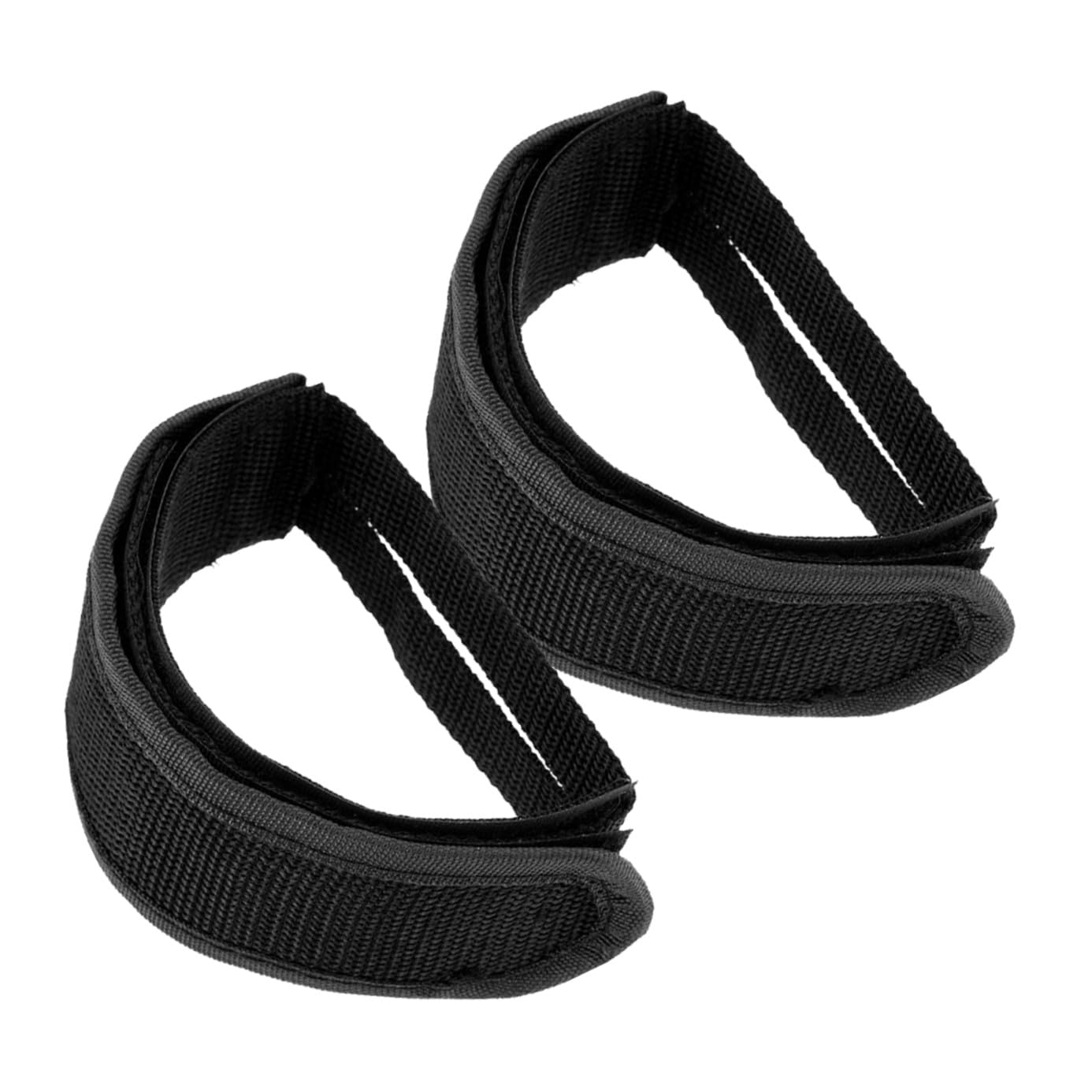 BESPORTBLE Bike Pedal Straps Toe Clip Pedals for Cycling Gear Black Lightweight for Fixed Gear Cycling and Outdoor Adventures