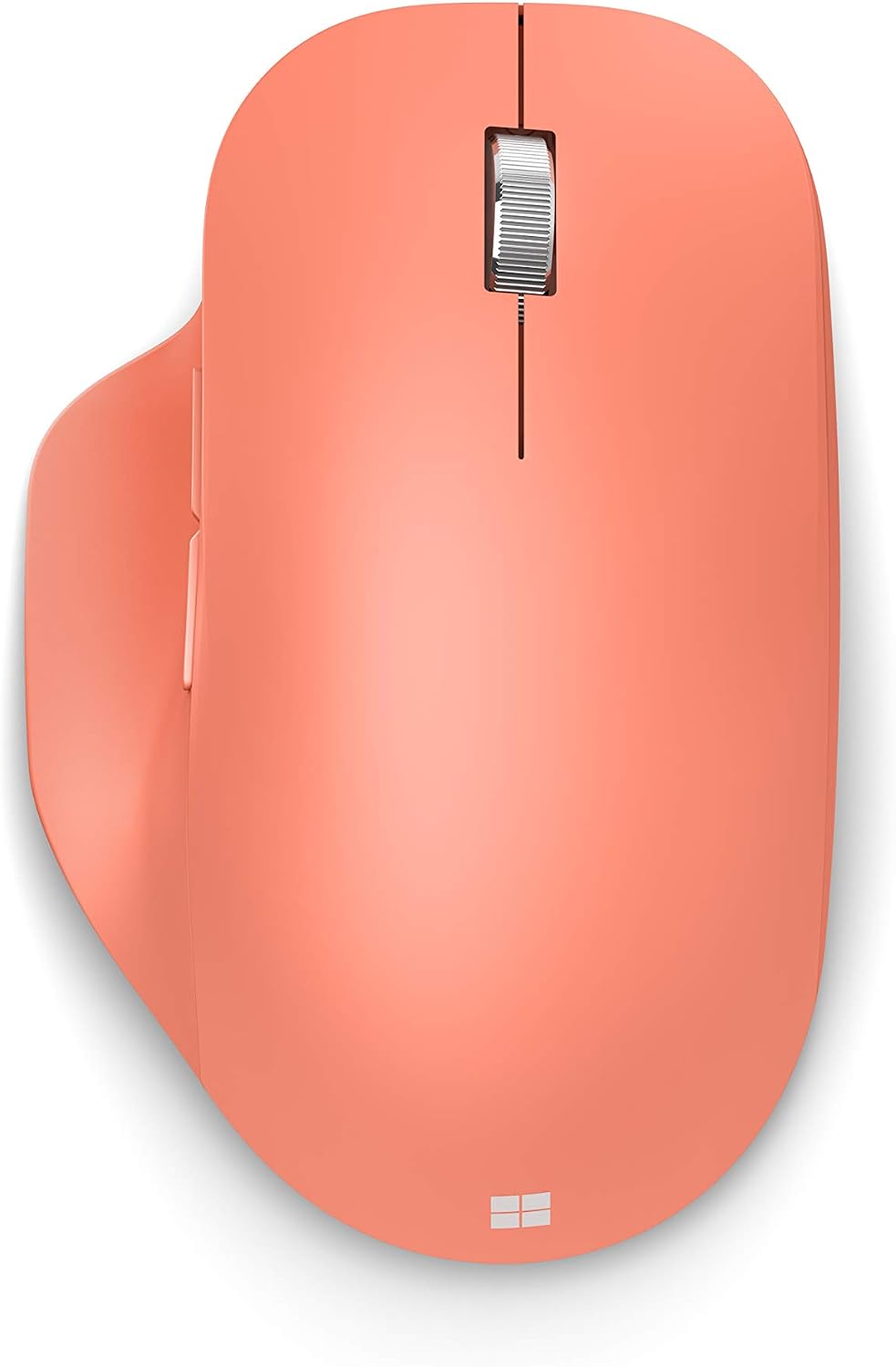 Microsoft Bluetooth Ergonomic Mouse, Peach, All-Day Comfort with Soft Thumb Rest, Connect Up to 3 Devices - Image 3