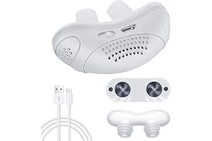 WUNDMED Anti Snoring Devices, Automatic Dilator Nose Vents Plugs Provide The Effective Snoring Solution to Stop Snoring, White