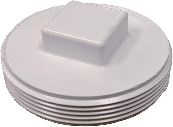 Jones Stephens Corp 31/2 White Plastic Rh Plug Home