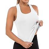 MathCat Workout Tops for Women Seamless Basic Sleeveless Muscle Tank Tops Racerback Athletic Yoga Running Daily Shirts
