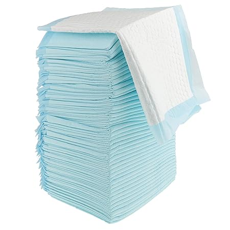 Segolike Disposable Incontinence Bed Pads Waterproof Mattress Pad Protector (One Size, Blue)