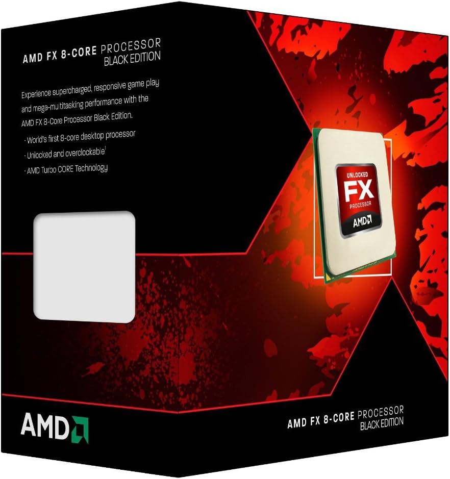 AMD FX 8320 8 Core 3.5GHz AM3+ Black Edition CPU Processor Retail Boxed