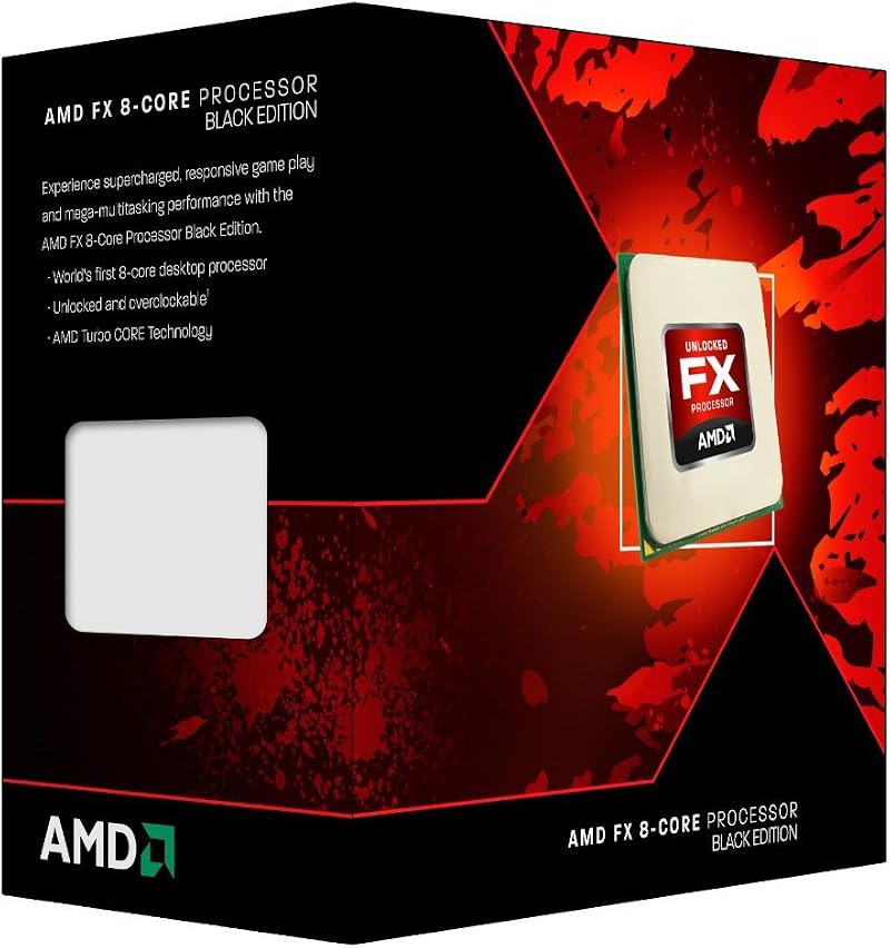 AMD FX 8320 8 Core 3.5GHz AM3+ Black Edition CPU Processor Retail Boxed