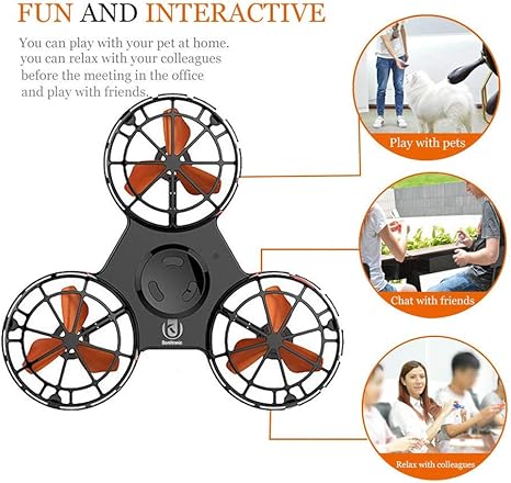 bonitronic flying fidget spinner