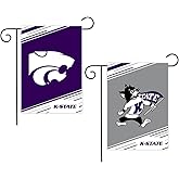 Kansas State University NCAA Licensed Double-Sided Garden Flag 12" x 18" Briarwood Lane