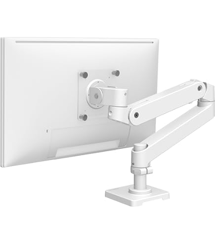 ergotron エルゴトロン LX Desk Monitor Arm ホワイト Amazon.com: Ergotron – LX Monitor Arm, Single Monitor Desk