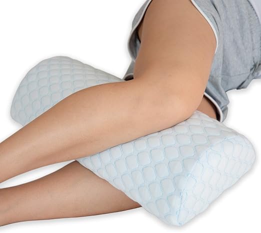 Amazon Com Lenora Half Moon Bolster Pillow Large Memory Foam