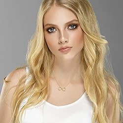 Mystigold Infinity Necklace for women in 18K Gold