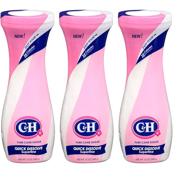 【sugar品】 Quick Dissolve Superfine Sugar Flip-Top Canister | C&H® Sugar