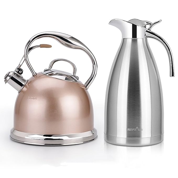 YYHSND 304 Stainless Steel Kettle + European 304 Stainless Steel
