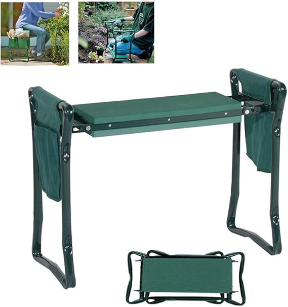 ZYJFP Folding Garden Kneeler Bench,Portable gardening stool kneeling