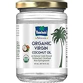 Parachute Naturalz Virgin Coconut Oil | 100% Organic Cooking Oil, Hair Oil and Skin Oil | Cold Pressed | USDA Certified |16 F