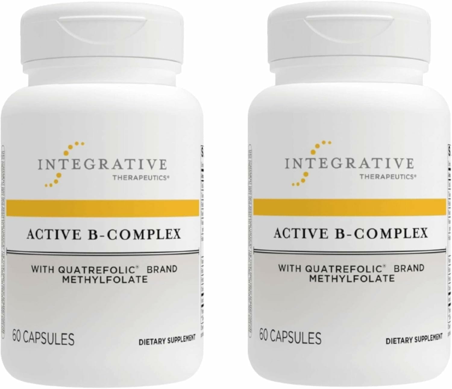 Integrative Therapeutics Active B-Complex - Cellular Energy, Immune Function & Heart Health Support with Vitamins B2, B6 & B12* - Made for Busy Lifestyles - Gluten-Free - 120 Capsules (60 Servings) Image