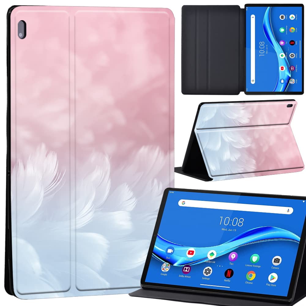 Case For Lenovo Tab M10 FHD Plus 10.3 inch (TB-X606X TB-X606F) Leather Case with Auto Wake-up, Flip Case for Lenovo Tab M10 FHD Plus Cover (soft touch feather)