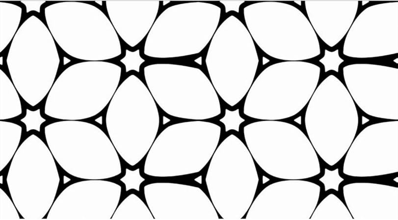 Amazon 黒と白の幾何学的図形 車のフロントガラス窓の窓ガラスは ユニバーサルフィットカー紫外線太陽熱バイザー保護をカバー 70x130cm サンバイザー 車 バイク