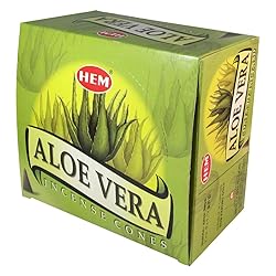 Aloe Vera Incense Cones And Cone Incense Burner