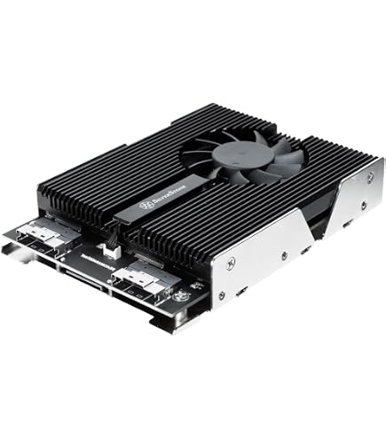 Amazon.com: SilverStone Technology ECM40 PCIe 4.0 x16 to 4 x M.2