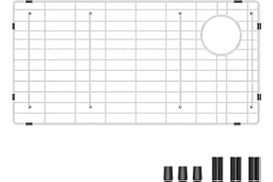 RURAYATI Protectors for Kitchen Sink, Stainless Steel Sink Protector 28-1/4" x 14-1/4" x 1-1/4", Sinks Grate for Bottom of Kitchen Sinks (28-1/4" x 14-1/4" x 1-1/4")