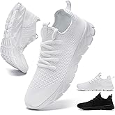 GDEKLO Mens Running Shoes Walking Tennis Sneakers Slip on Gym Workout Athletic Lightweight Casual Sport Shoes