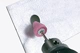 Wolfcraft Mounted Stone Set 5 Pcs 2142000 Aluminium Oxide Grinding Deburring view 2